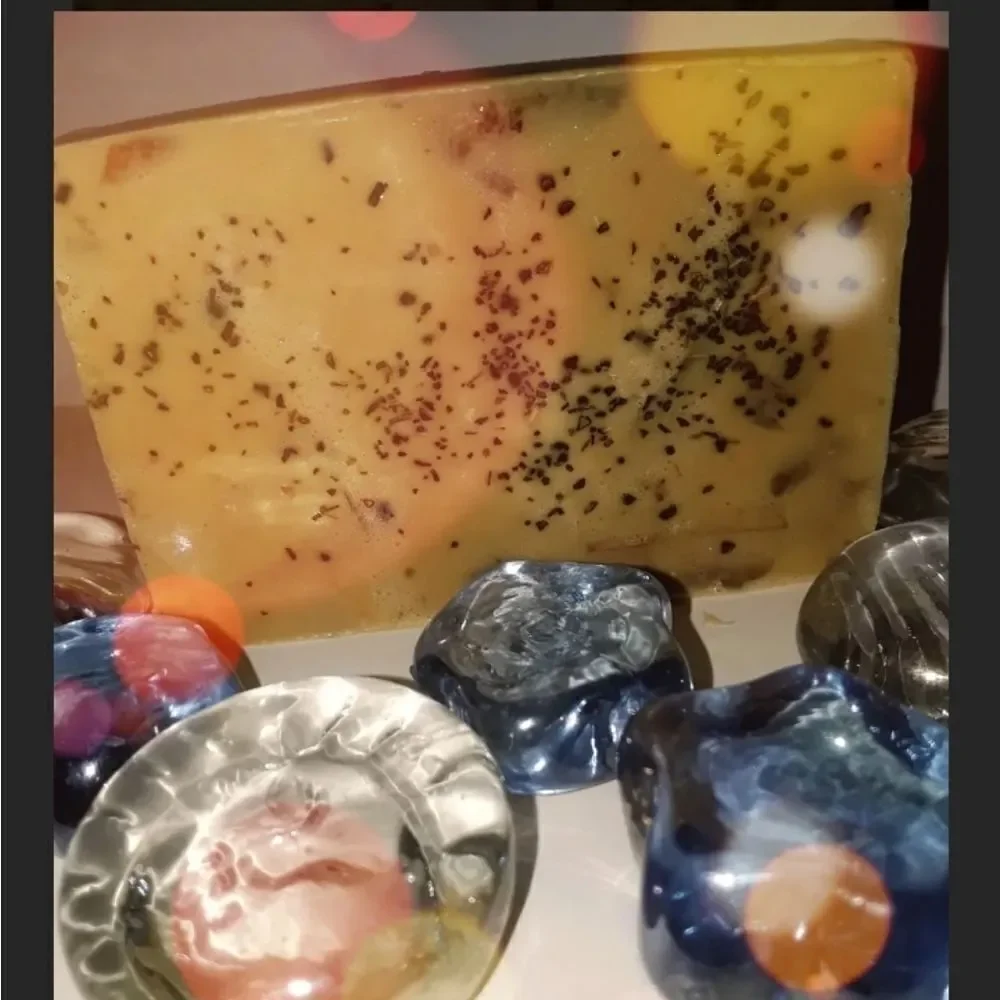 HAND CRAFT𝅺CITRUS TEA LEAVES SOAP BAR